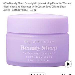 NCLA Beauty Sleep Overnight Lip Mask - Purple
